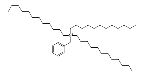 benzyl(tridodecyl)azanium Structure