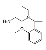 N'-ethyl-N'-[(1S)-1-(2-methoxyphenyl)ethyl]ethane-1,2-diamine结构式