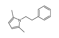 2,5-DIMETHYL-1-PHENETHYL-1H-PYRROLE picture