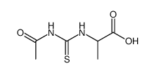 N-(acetyl-thiocarbamoyl)-alanine Structure