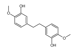 5-[2-(3-hydroxy-4-methoxyphenyl)ethyl]-2-methoxyphenol结构式