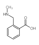 2-[(Methylamino)methyl]benzoic acid Structure