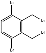 1,4-Dibromo-2,3-bis(bromomethyl)benzene Structure