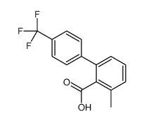 2-methyl-6-[4-(trifluoromethyl)phenyl]benzoic acid Structure