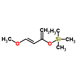 反-1-甲氧基-3-(三甲基硅氧基)-1,3-丁二烯结构式