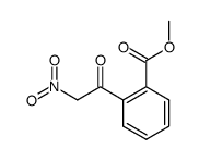 2-carbomethoxy-ω-nitroacetophenone Structure