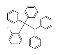 1-chloro-2-(1,1,2,2-tetraphenylethyl)benzene Structure