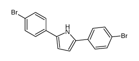 2,5-bis(4-bromophenyl)-1H-pyrrole Structure