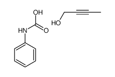 but-2-yn-1-ol,phenylcarbamic acid结构式