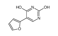 5-(furan-2-yl)-1H-pyrimidine-2,4-dione结构式