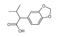 3,4-Methylenedioxy-α-iso-propyl-phenylacetic acid结构式