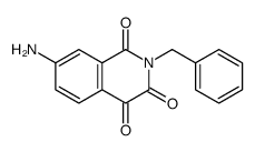7-amino-2-benzylisoquinoline-1,3,4-trione Structure