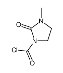 1-Imidazolidinecarbonyl chloride, 3-methyl-2-oxo- (9CI) Structure