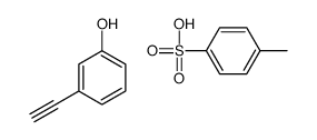 3-ethynylphenol,4-methylbenzenesulfonic acid结构式
