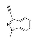 3-ethynyl-1-methylindazole Structure