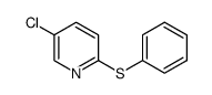 5-chloro-2-(phenylthio)pyridine Structure