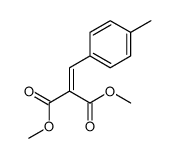 dimethyl 2-[(4-methylphenyl)methylidene]propanedioate结构式