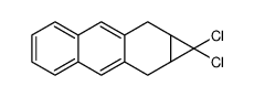 1,1-dichloro-1a,2,9,9a-tetrahydro-1H-cyclopropanthracene结构式