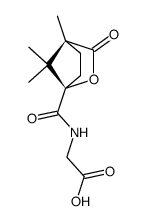 (1'S,4'R)-(-)-N-camphanoylglycine Structure