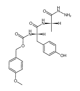 Z(OMe)-Tyr-Ala-NHNH2结构式