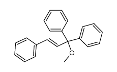 1-methoxy-1-1.3t-triphenyl-propene-(2) Structure