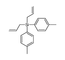 bis(4-methylphenyl)-bis(prop-2-enyl)silane Structure