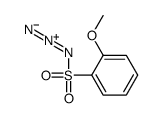 N-diazo-2-methoxybenzenesulfonamide Structure