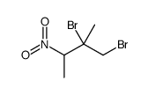 1,2-dibromo-2-methyl-3-nitrobutane Structure