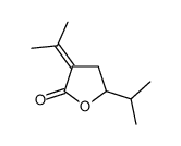 5-propan-2-yl-3-propan-2-ylideneoxolan-2-one结构式