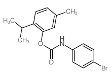 (5-methyl-2-propan-2-yl-phenyl) N-(4-bromophenyl)carbamate picture