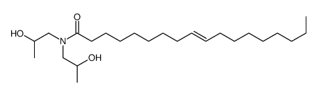 N,N-bis(2-hydroxypropyl)octadec-9-enamide结构式