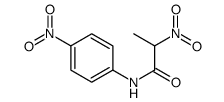 N-(4-Nitrophenyl)-2-nitropropionamide structure