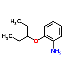 2-(3-Pentanyloxy)aniline Structure