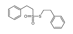2-(2-phenylethylsulfonylsulfanyl)ethylbenzene结构式