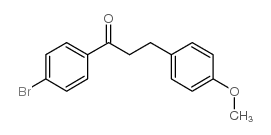 4'-BROMO-3-(4-METHOXYPHENYL)PROPIOPHENONE结构式