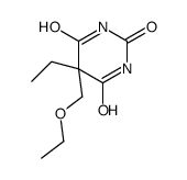 5-(Ethoxymethyl)-5-ethylbarbituric acid structure