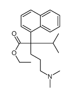 α-[3-(Dimethylamino)propyl]-α-(1-methylethyl)-1-naphthaleneacetic acid ethyl ester结构式