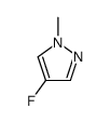 4-Fluoro-1-methyl-1H-pyrazole Structure