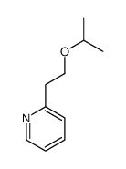 2-(2-ISOPROPOXYETHYL)PYRIDINE structure