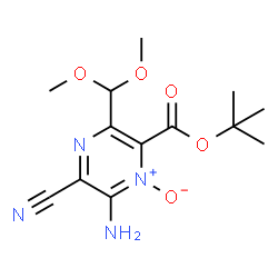 6-AMINO-5-CYANO-3-DIMETHOXYMETHYL-1-OXY-PYRAZINE-2-CARBOXYLIC ACID TERT-BUTYL ESTER picture