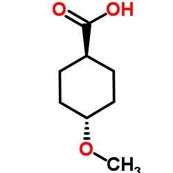 (1r,4r)-4-Methoxycyclohexane-1-carboxylic acid structure