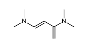 (E)-N1,N1,N3,N3-tetramethylbuta-1,3-diene-1,3-diamine结构式