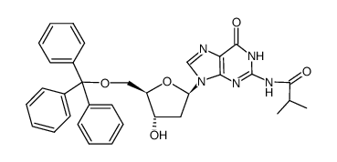 5'-Trt-N2-ibu-2'-dG structure