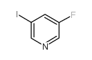 3-氟-5-碘吡啶结构式