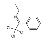 2,2,2-trichloro-N-isopropyl-1-phenylethan-1-imine Structure