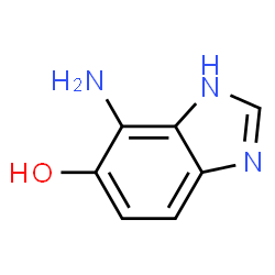 1H-Benzimidazol-5-ol, 4-amino- (9CI)结构式