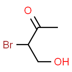 2-Butanone,3-bromo-4-hydroxy- Structure