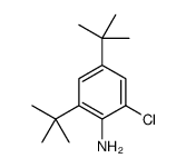 2,4-ditert-butyl-6-chloroaniline Structure