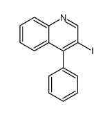 3-iodo-4-phenylquinoline Structure