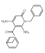 3-Pyridinecarboxamide,2,4-diamino-1,6-dihydro-6-oxo-N,1-bis(phenylmethyl)- picture